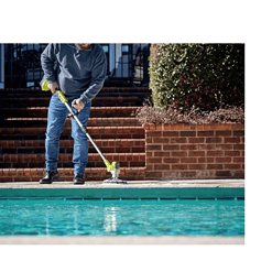 RYOBI P4500 ONE+ 18V Cordless Telescoping Power Scrubber (Tool Only)