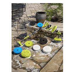 RYOBI P4500 ONE+ 18V Cordless Telescoping Power Scrubber (Tool Only)