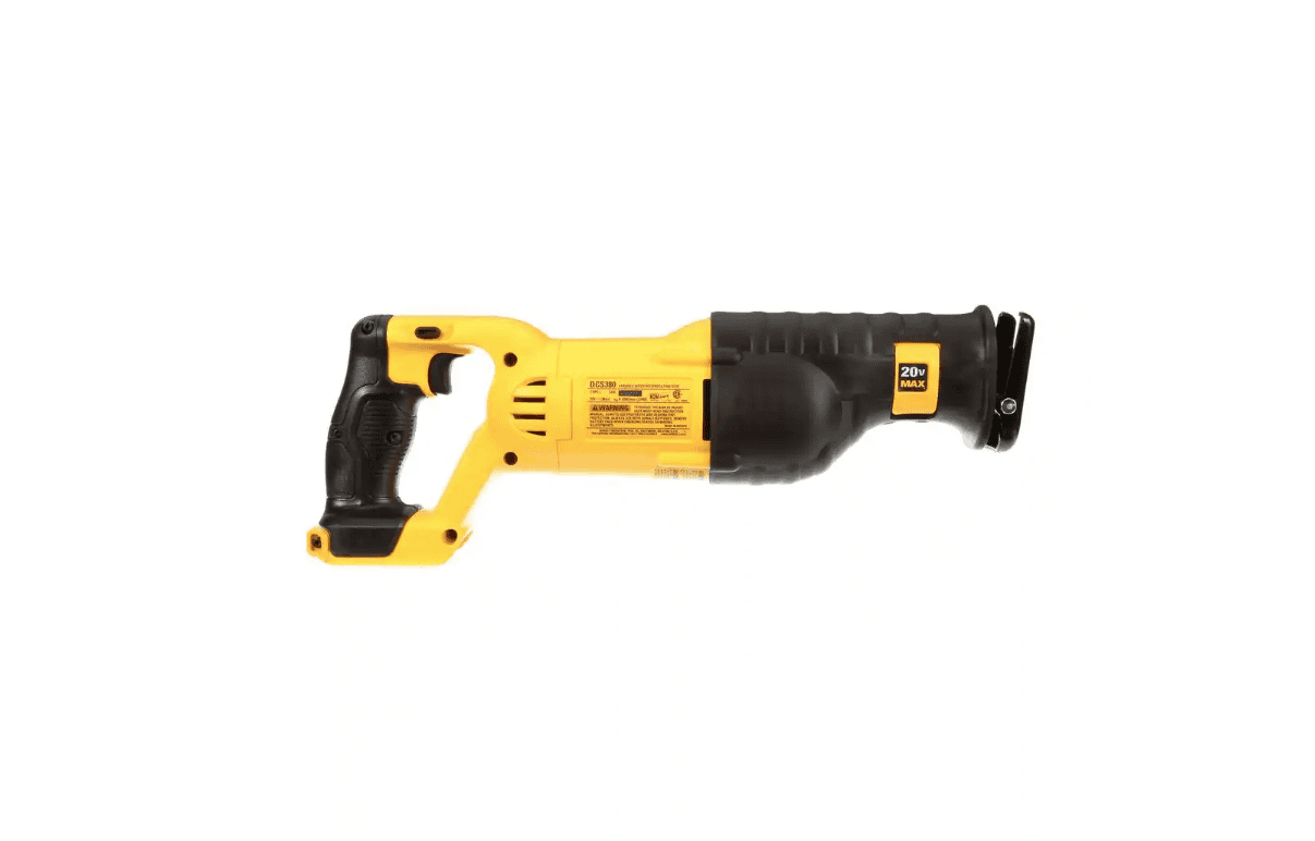DEWALT Reciprocating Saw DCS380P1 20-Volt MAX Cordless with (1) Battery 5.0Ah & Charger - Image 6
