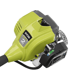RYOBI RY252CS 25 cc 2-Stroke Attachment Capable Full Crank Curved Shaft Gas String Trimmer