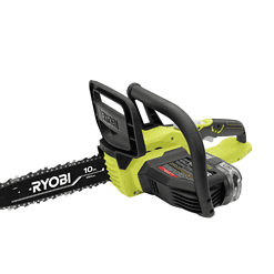 RYOBI P547 ONE+ 18V 10 in. Cordless Battery Chainsaw with 1.5 Ah Battery and Charger