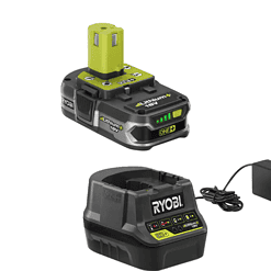 RYOBI P547 ONE+ 18V 10 in. Cordless Battery Chainsaw with 1.5 Ah Battery and Charger