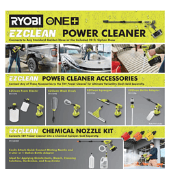 RYOBI RY120350 ONE+ 18V EZClean 320 PSI 0.8 GPM Cordless Cold Water Power Cleaner (Tool Only)