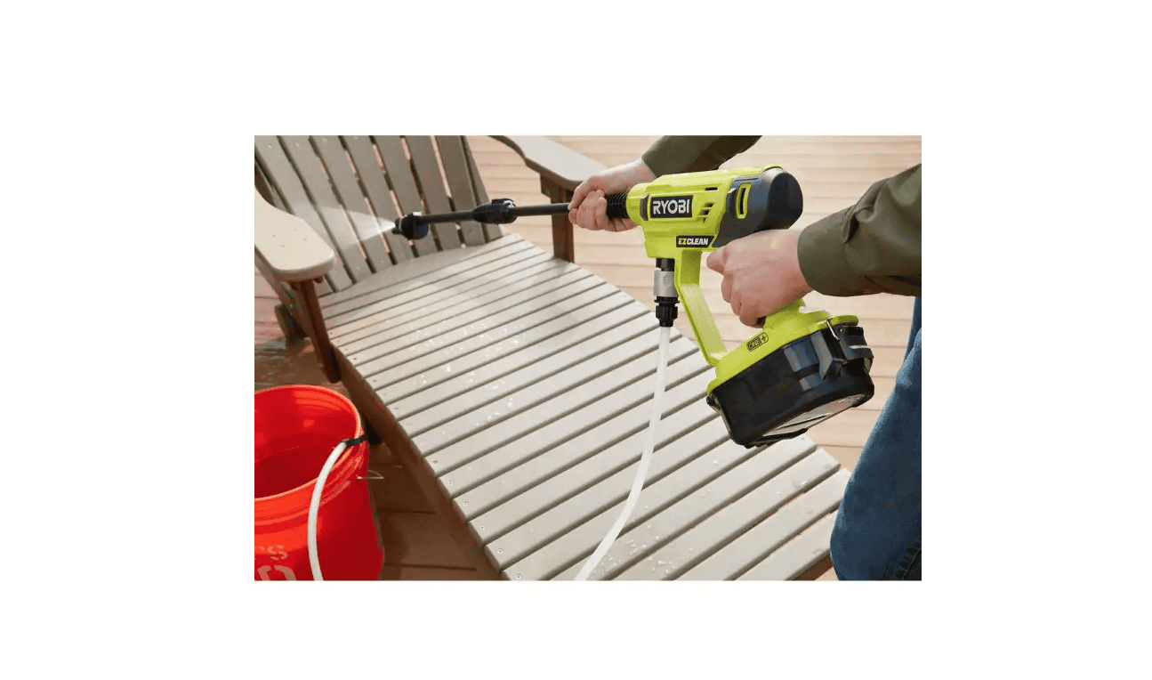 RYOBI RY120350 ONE+ 18V EZClean 320 PSI 0.8 GPM Cordless Cold Water Power Cleaner (Tool Only)