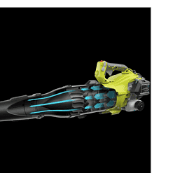 RYOBI RY25AXB 160 MPH 520 CFM 25cc Gas Jet Fan Blower