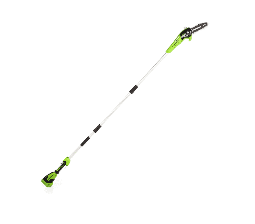 Greenworks PS24B210 24-Volt 8-in Cordless Electric Pole Saw 2 Ah (Battery & Charger Included) - Image 4