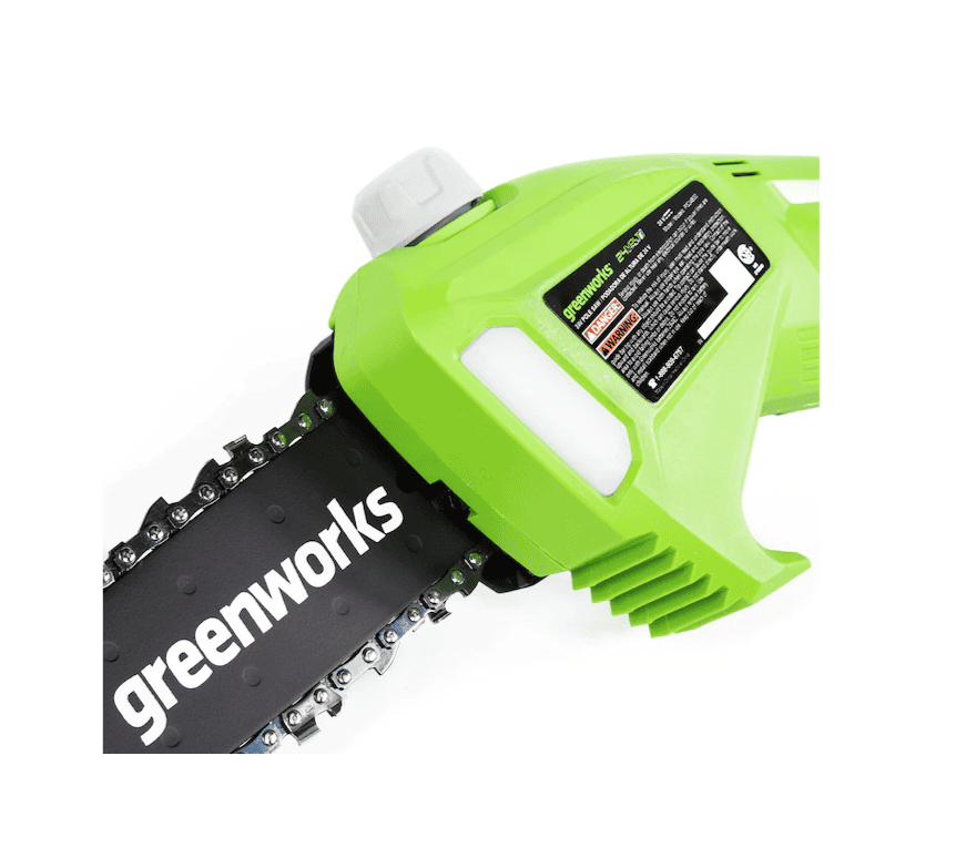 Greenworks PS24B210 24-Volt 8-in Cordless Electric Pole Saw 2 Ah (Battery & Charger Included) - Image 6