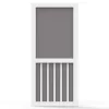 Screen Tight 5BAR36H 5 Bar 36-in x 80-in White Vinyl Frame Hinged 5-bar Screen Door