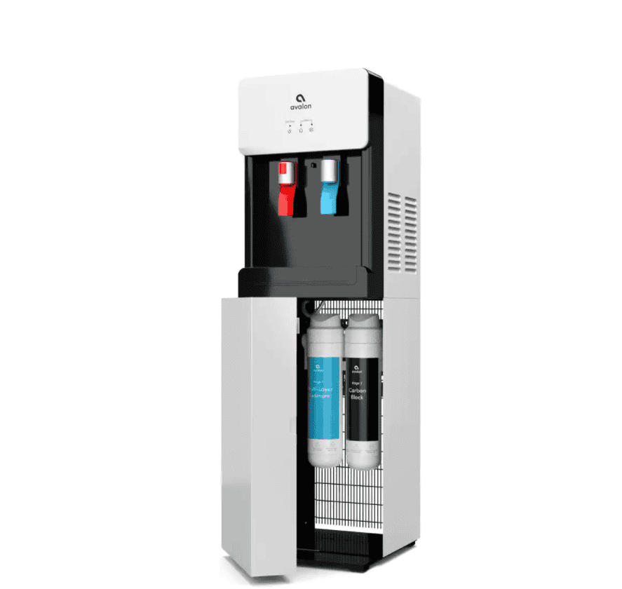 Avalon Self-Cleaning Touchless Bottle-Less Water Cooler Dispenser with Hot/Cold Water, Child Lock, NSF/UL/ENERGY STAR, White