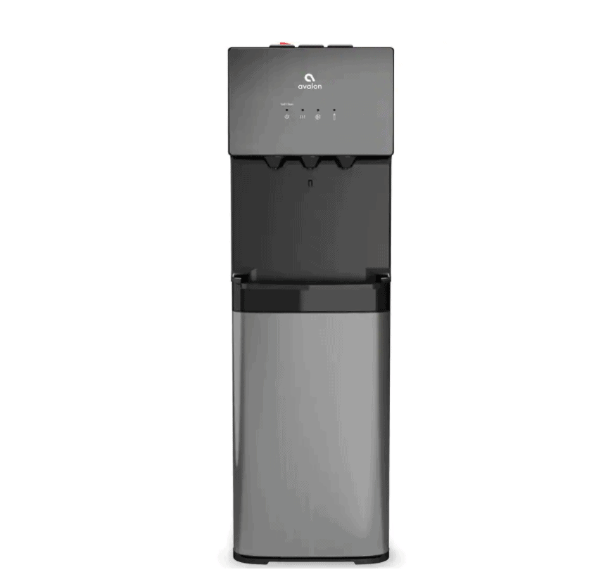 Avalon A5BLK Self Cleaning Bottleless Water Cooler Dispenser, UL/NSF/Energy Star, Black Stainless Steel