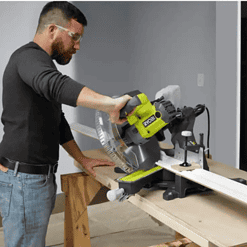 RYOBI Miter Saw TSS121 12 in. Sliding Compound with LED