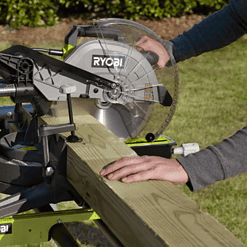 RYOBI Miter Saw TSS121 12 in. Sliding Compound with LED