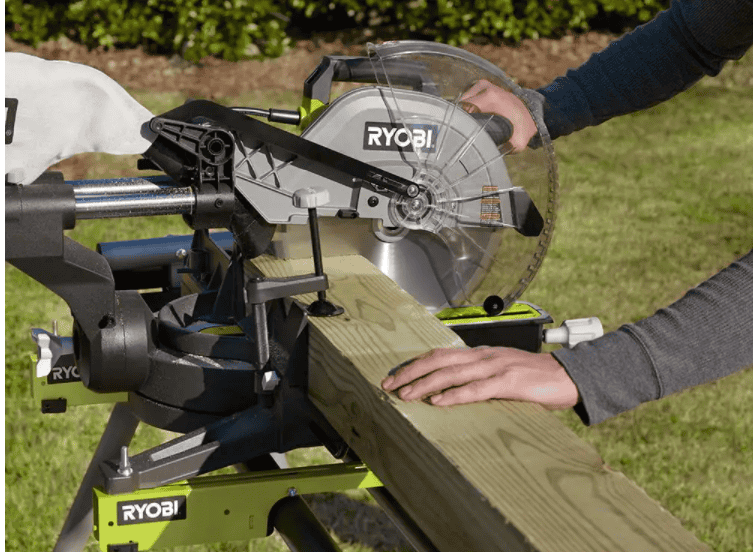 RYOBI Miter Saw TSS121 12 in. Sliding Compound with LED