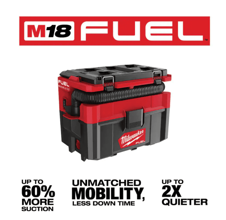 Milwaukee 0970-20 M18 FUEL PACKOUT 18-Volt Lithium-Ion Cordless 2.5 Gal. Wet/Dry Vacuum (Tool-Only)