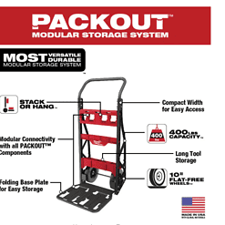 Milwaukee 48-22-8415 PACKOUT 20 in. 2-Wheel Utility Cart