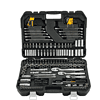 DEWALT DWMT75000 1/4 in., 3/8 in., and 1/2 in. Drive Polished Chrome Mechanics Tool Set (200-Piece)