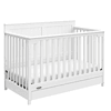 Graco Hadley 4-in-1 Convertible Crib with Drawer-White