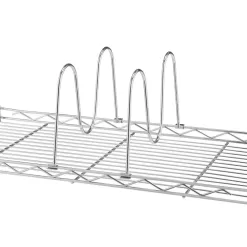 TRINITY 5-Shelf Steel Pantry Organizer with Shelf Dividers