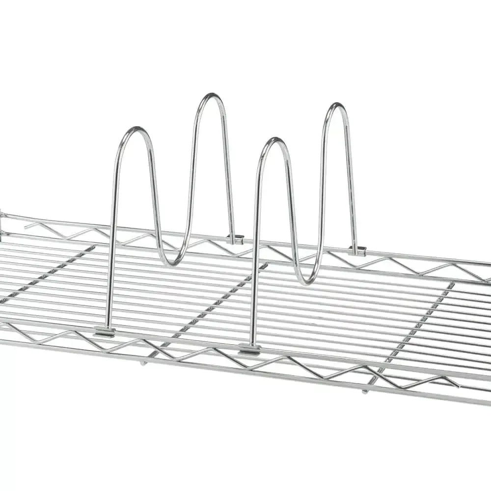TRINITY 5-Shelf Steel Pantry Organizer with Shelf Dividers