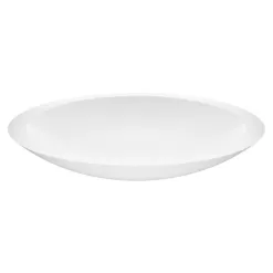 VIGO VG04011 Matte Stone Wisteria Composite Oval Vessel Bathroom Sink, White