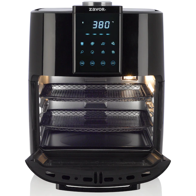Zavor Crunch All-in-One 12.7Qt Air Fryer Oven & Dehydrator with Rotisserie & Racks