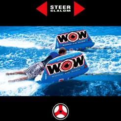 WOW World of Watersports Zig Zag 2-Rider Towable Tube