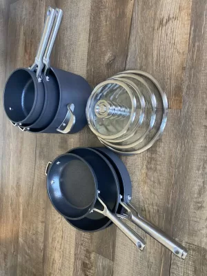 Ninja 10-Piece 9.8-in Aluminum Cookware Set with Lid 