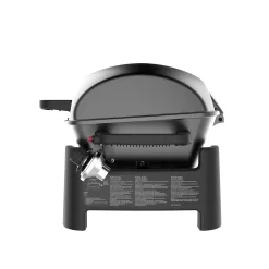 Nexgrill 1 Burner Cast Aluminum Tabletop Propane Gas Grill - Black