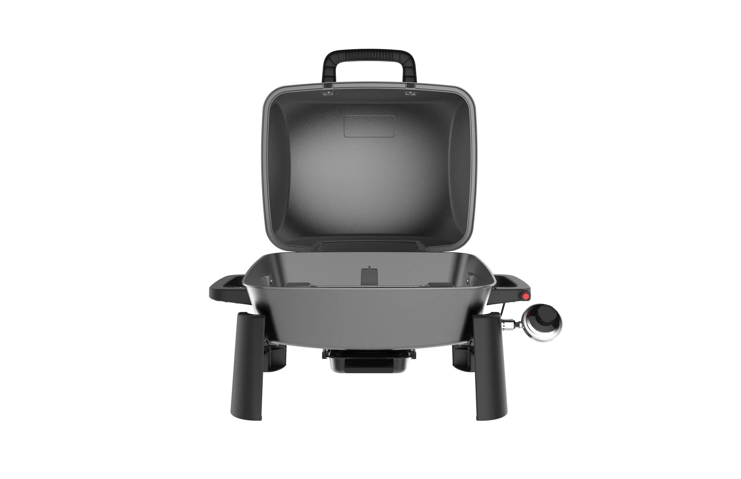 Nexgrill 1 Burner Cast Aluminum Tabletop Propane Gas Grill - Black