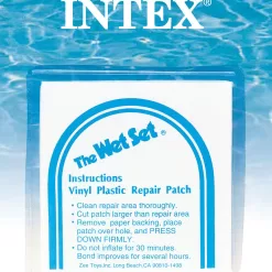 Intex Kool Splash Inflatable Play Center and Adhesive Repair Patch 6 Pack Kit
