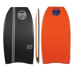 BZ Body Boards T-10 42 Inch Bodyboard, Black