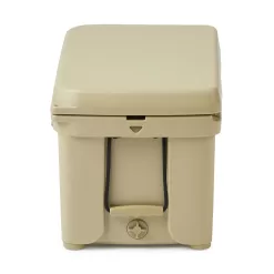 Engel 14.5 Gallon 70 Can 65 High Performance Seamless Roto Molded Cooler, Tan