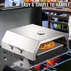 VEVOR Wood Pizza Oven 15.7