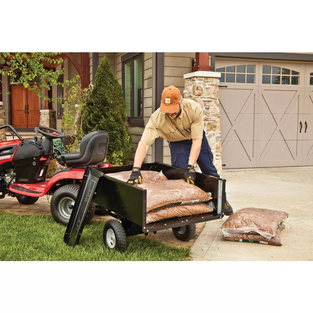 Agri-Fab 45-0303 10 cu. ft. Steel Dump Cart