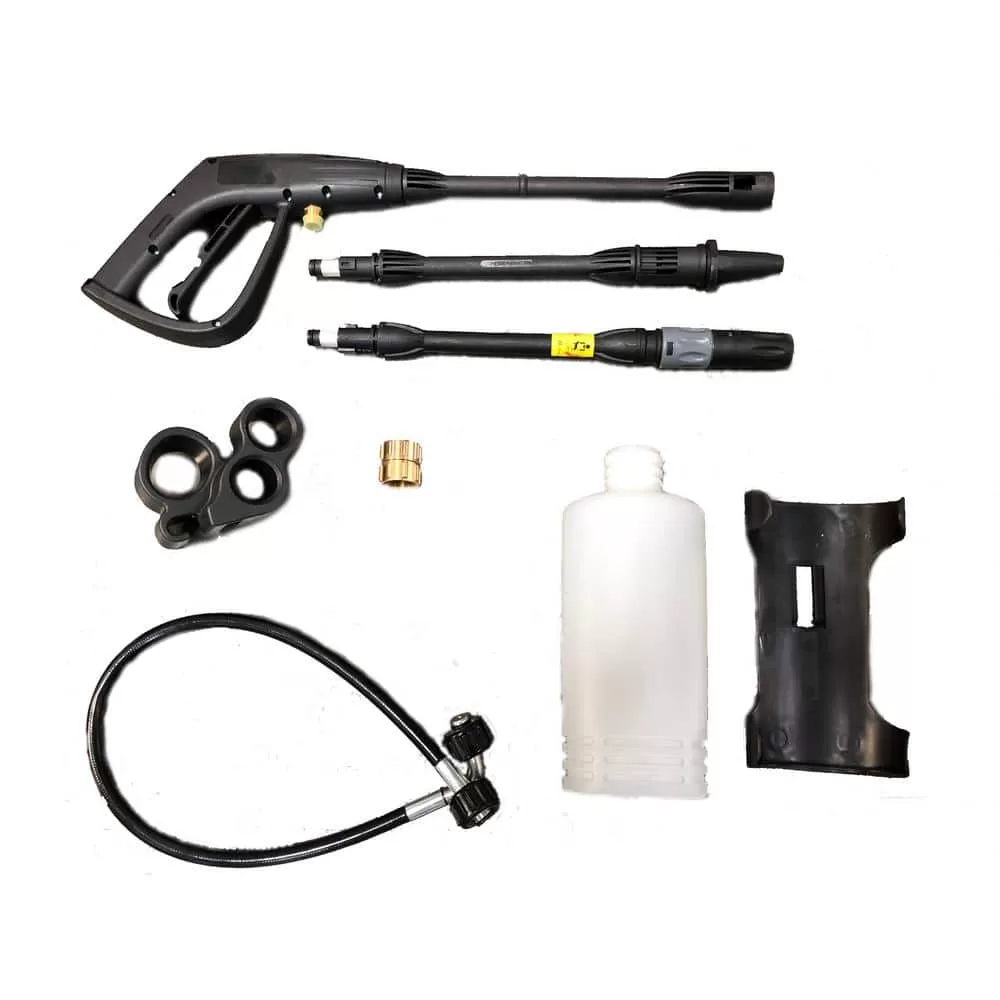 All Power APW5006 2000 PSI 1.6 GPM Electric Pressure Washer with Hose Reel for Buildings, Walkway, Vehicles and Outdoor Cleaning
