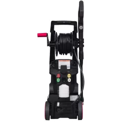 All Power APW5006R 2000 PSI 1.6 GPM Red Electric Pressure Washer with Hose Reel for Buildings, Walkway, Vehicles and Outdoor Cleaning