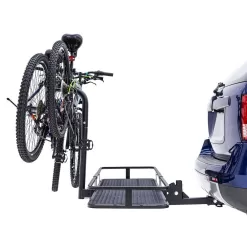 Apex BCCB-1169-2 2-Bike Steel Basket Cargo Carrier with Rack