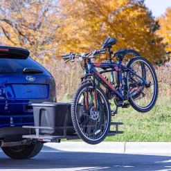 Apex BCCB-1169-2 2-Bike Steel Basket Cargo Carrier with Rack