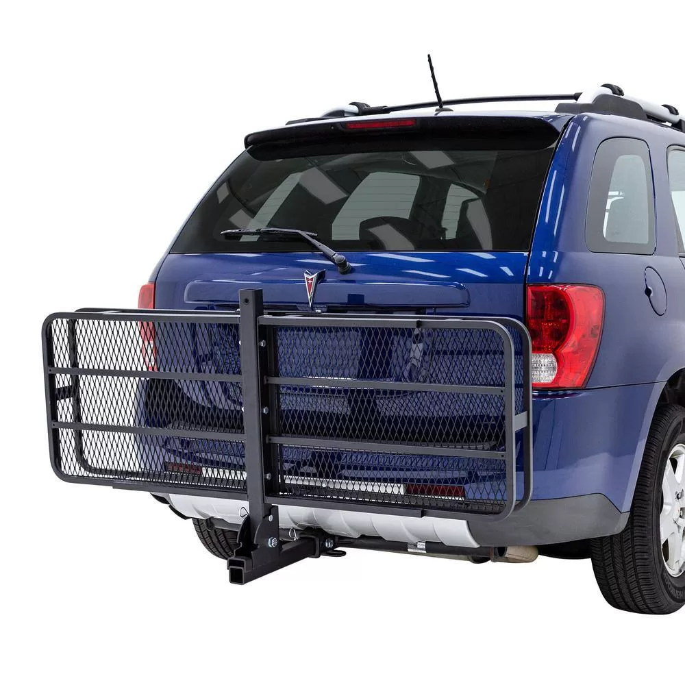 Apex BCCB-1169-4 4-Bike Steel Basket Cargo Carrier with Rack