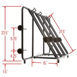 Apex TBBC-4 4-Bike Pickup Truck Bed Bicycle Rack