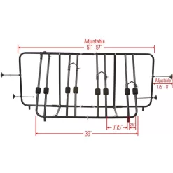 Apex TBBC-4 4-Bike Pickup Truck Bed Bicycle Rack