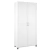 SystemBuild Trailwinds White Storage Cabinet