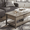 Better Homes & Gardens Modern Farmhouse Rectangle Lift-Top Coffee Table, Rustic Gray finish
