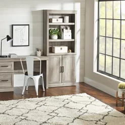 Better Homes & Gardens Glendale Transitional Desk, Rustic Gray Finish