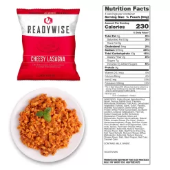 American Red Cross 60 Serving Emergency Meal Food Supply - Bucket