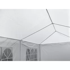 ZenSports 10x30FT Outdoor Party Tent Gazebo Wedding Canopy Tent, Heavy-Duty Steel Waterproof UV Protection White