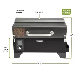 Cuisinart 256-sq. in. Portable Wood Pellet Grill and Smoker