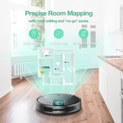 Wyze Robot Vacuum with LiDAR Room Mapping