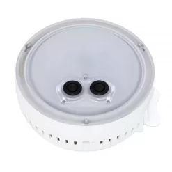 Bestway 60030E-BW + 28503E SaluSpa Milan Airjet Plus Portable 6-Person Inflatable Hot Tub with Intex LED Light