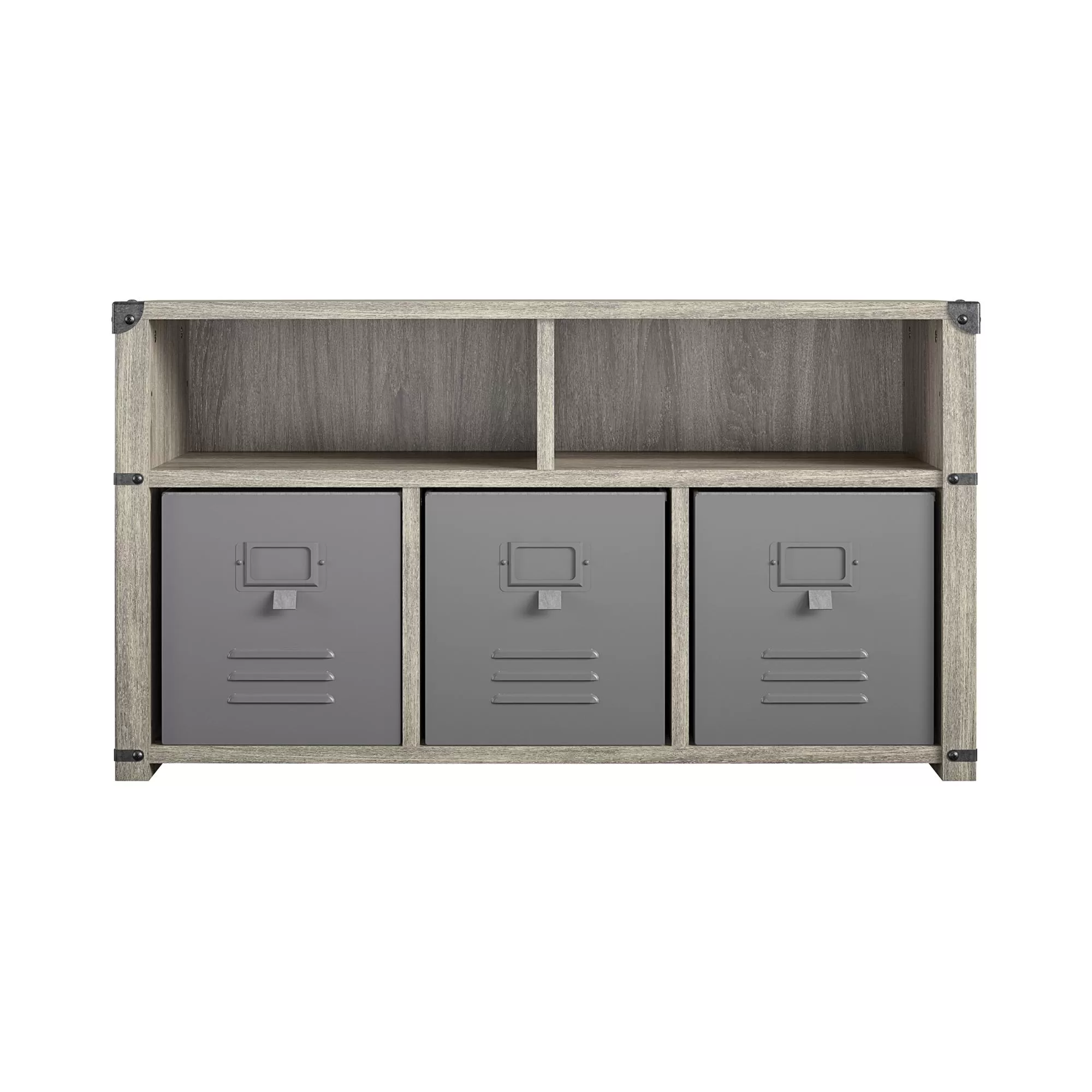 Little Seeds Nova Bedroom Storage Bench – Grey Oak